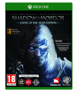 Xbox One mäng Middle Earth Shadow Of Mordor Game..